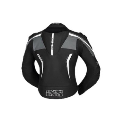 mute iXS Sport LD RS-700 2 pezzi nero-grigio-bianco