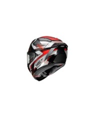 SHOEI Casco integrale X-Spirit Pro X1 TC-1 rosso-bianco-argento