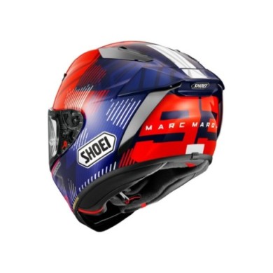 SHOEI Integralhelm X-Spirit Pro Marquez 8 TC-1, rot-blau-weiss