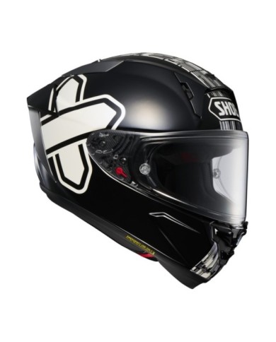SHOEI Casque intégral X-Spirit Pro Crosslogo TC-5, noir-blanc