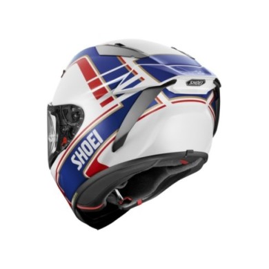 SHOEI Integralhelm X-Spirit Pro Gardner TC-2 weiss-blau-rot