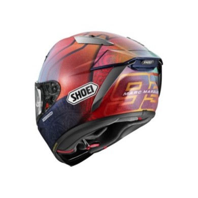 SHOEI Casco integrale X-Spirit Pro Marquez Holi TC-1, rosso-blu