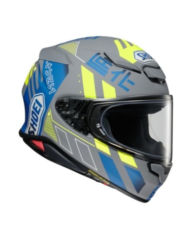 SHOEI Integralhelm NXR2 Accolade TC-10 matt grau-fluo gelb
