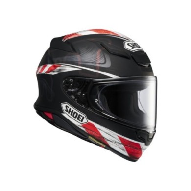 SHOEI Casque intégral NXR2 Knee Down TC-5, matt noir-rouge-blanc