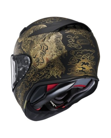 SHOEI Casco integrale NXR2 Fearless TC-5, nero opaco-oro
