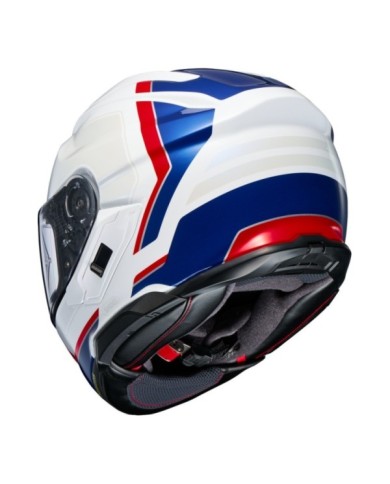 SHOEI Integralhelm GT-Air 3 Realm TC-10 weiss-blau-rot