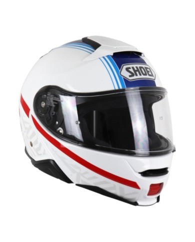 SHOEI Klapphelm Neotec II SEPARATOR TC-10 weiss-blau-rot
