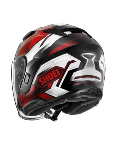SHOEI Casque jet J-Cruise 3 Whizzy TC-1 noir-rouge-blanc