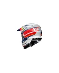 SHOEI Casco da motocross VFX-WR Pinnacle TC-1, bianco-rosso-blu