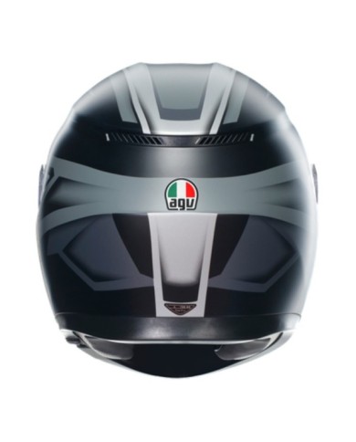 AGV Casco integrale K3 Multi Compound opaco nero-grigio