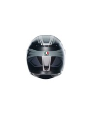 AGV Casco integrale K3 Multi Compound opaco nero-grigio