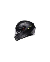 AGV Integralhelm K3 Syth matt schwarz grau gelb