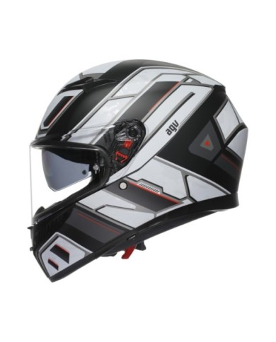 AGV Casque intégral K3 Rivia mat noir-blanc