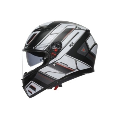 AGV Casque intégral K3 Rivia mat noir-blanc