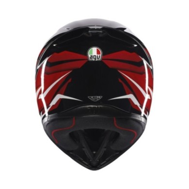 AGV Casco integrale K1 S Lion nero opaco