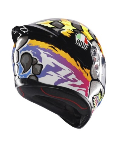 AGV Casco integrale K1 S Bezzecchi 2023 nero-giallo-rosso