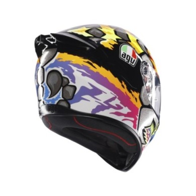 AGV Casco integrale K1 S Bezzecchi 2023 nero-giallo-rosso