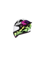 AGV Casco integrale K1 S Punkpulse grigio viola verde
