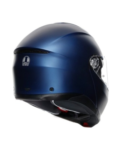AGV Casque modulable Tourmodular Solid Uni mat bleu
