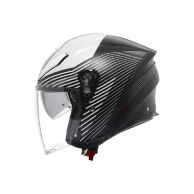 AGV Jethelm K5 Evo Control matt schwarz-weiss