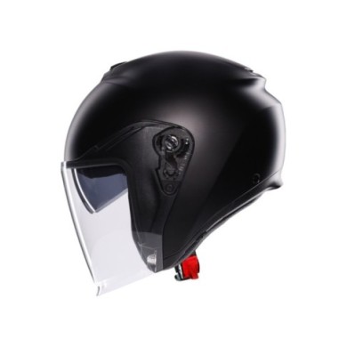 AGV Casco jet Irides Mono Uni nero opaco