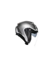AGV Casco jet Irides Trieste nero-bianco-rosso