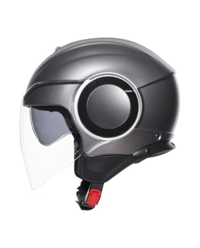AGV Casque jet Orbyt Uni mat gris