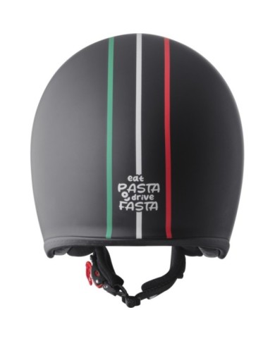 gms Casco Jet Ride in Italy nero-rosso-bianco-verde italy