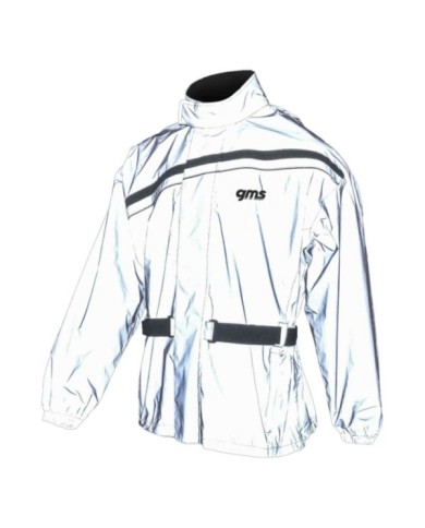 gms Regenjacke Douglas Lux grau-reflektierend
