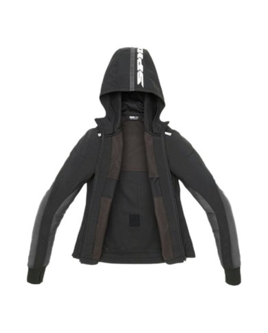 SPIDI Jacke Hoodie Armor Light Damen schwarz