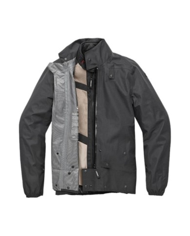 SPIDI Regenjacke Insideout schwarz