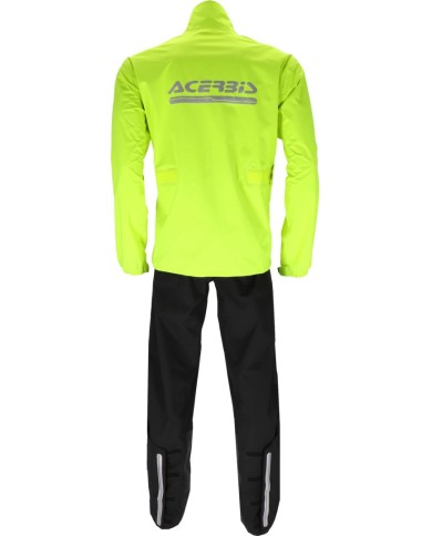 Acerbis Set antipioggia Line Thunder nero-giallo XL