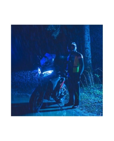 SPIDI Ensemble de pluie Touring noir-jaune fluo