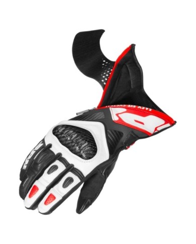 SPIDI Handschuhe Carbo Fit schwarz-weiss-rot