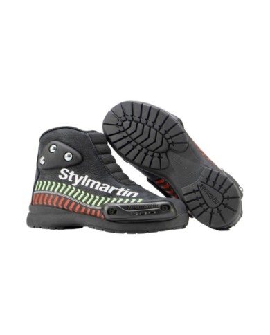 STYLMARTIN Stiefel Speed JR Pro schwarz-rot-grün
