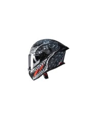 Caberg Casque intégral Drift Evo II Crok noir-anthracite-rouge