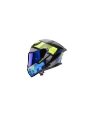 Caberg Drift Evo II Prism casco integrale nero-giallo-blu opaco