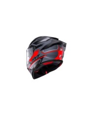 KYT Casque intégral R2R Parsec gris-rouge mat