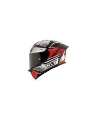 KYT Integralhelm TT-Revo Tourist schwarz-rot-silber