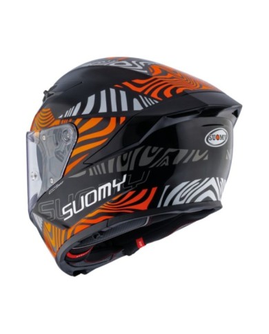 Suomy Integralhelm Stellar 2 Molten schwarz-orange-weiss