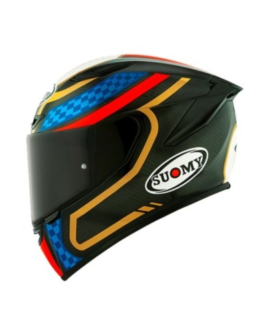 Suomy Casque intégral TX-Pro Emblem noir-rouge-bleu-or