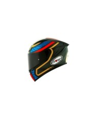 Suomy Integralhelm TX-Pro Emblem schwarz-rot-blau-gold