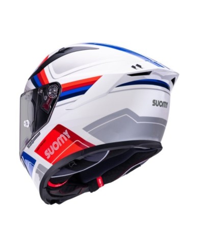 Suomy Casco integrale Speedstar 2 Vantage bianco-blu-rosso