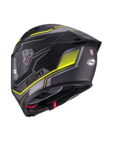 Suomy Integralhelm Speedstar 2 Visual schwarz matt-gelb