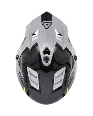 Acerbis Motocorsshelm PROFILE Junior schwarz-gelb