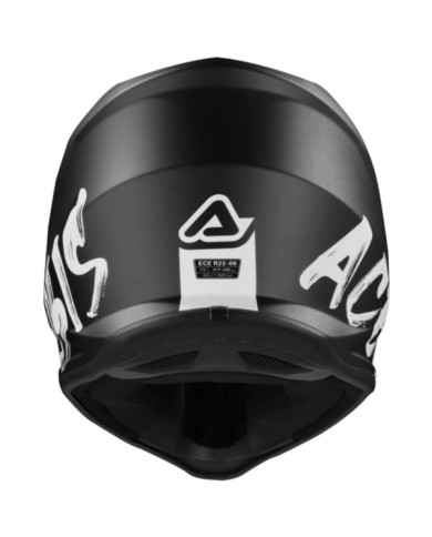 Acerbis Motocorsshelm PROFILE Junior schwarz matt