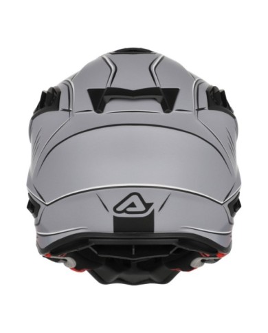 Acerbis Motocrosshelm AIRSTRIKE-X grau-rot