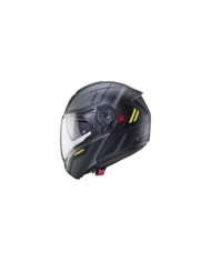 Caberg Casque modulable Levo X Manta noir-gris foncé-jaune fluo