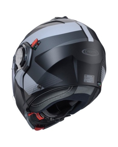 Caberg Casque modulable Duke Evo Indy noir-gris mat