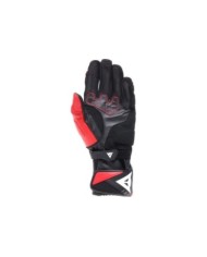 Guanto Dainese Reacto Carbon Long nero-rosso